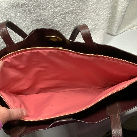 Coach Willow Color block Tote C0691 - Picture 7 of 14